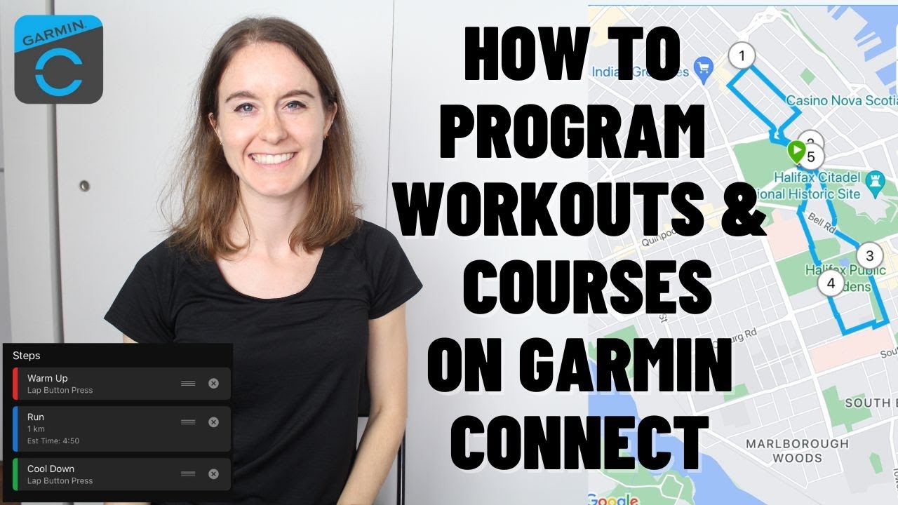 How to Program Workouts & Courses on Garmin Connect