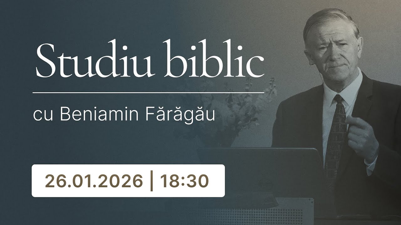 Studiul de luni seara | Epistola către Evrei - Privire de ansamblu |  Biserica Iris 26.01.2026