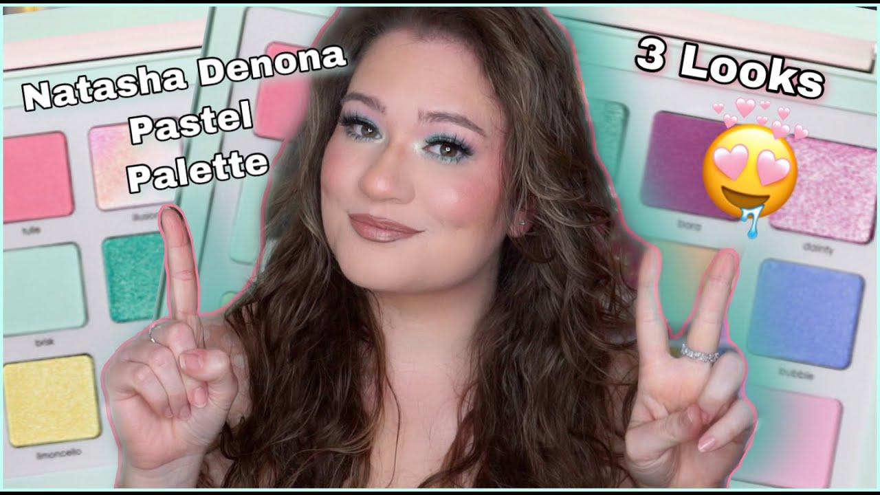 Natasha Denona Pastel Palette Review | 3 Looks | Lisas Makeupheaven