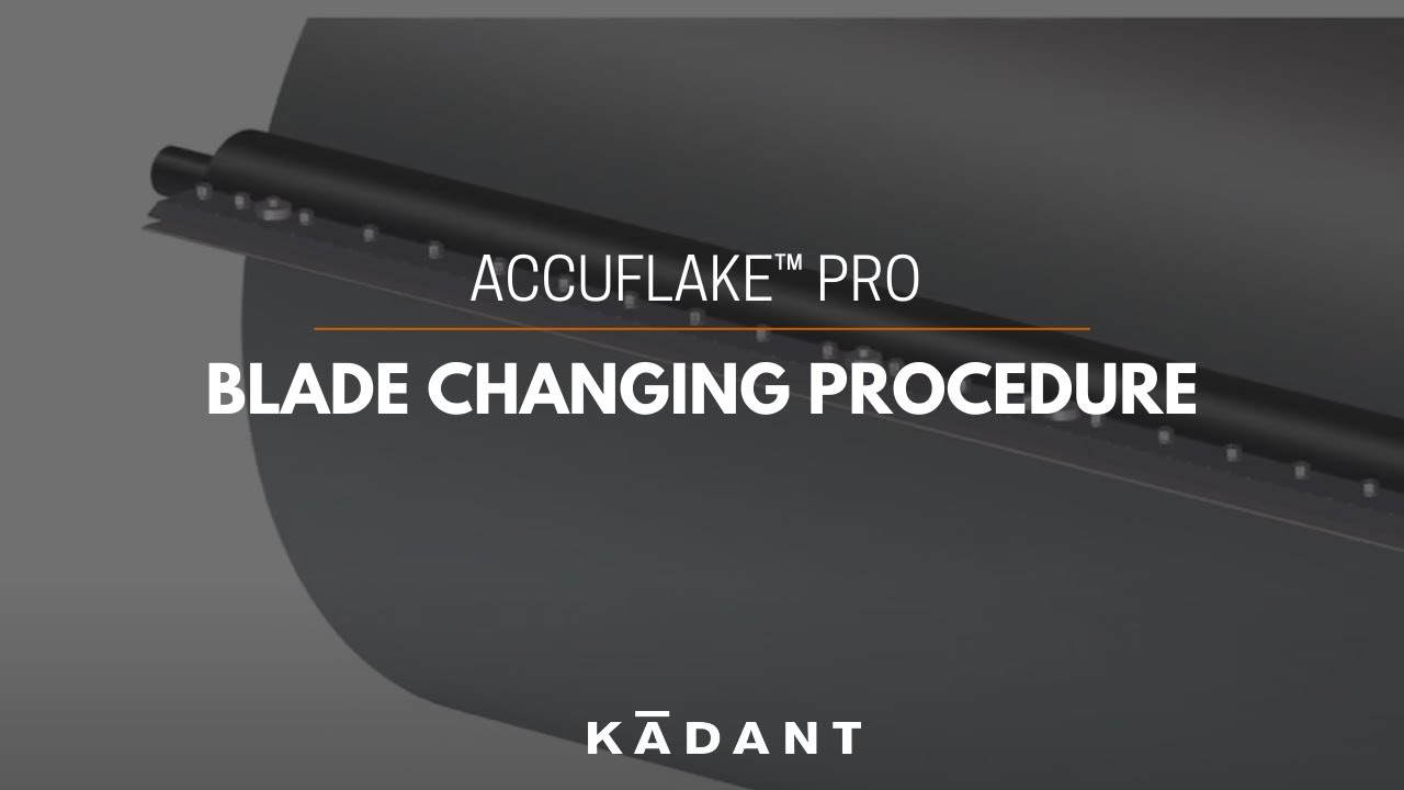 AccuFlake™ PRO Holder - Blade Changing Procedure