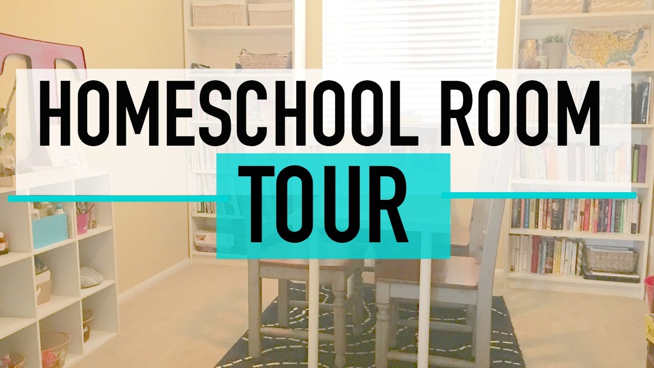 Homeschool Room On A Budget — Our Homeschool Room Tour 2016