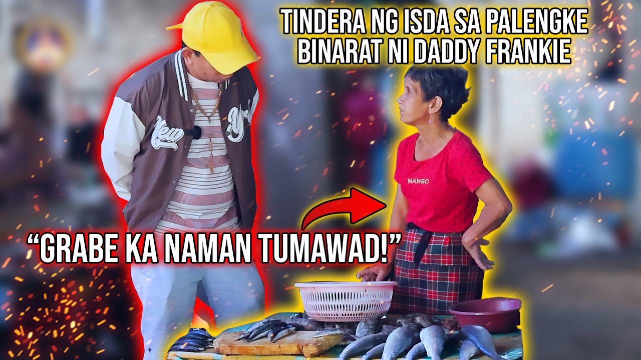 Binuraot tindera ng isda, nagalit?!