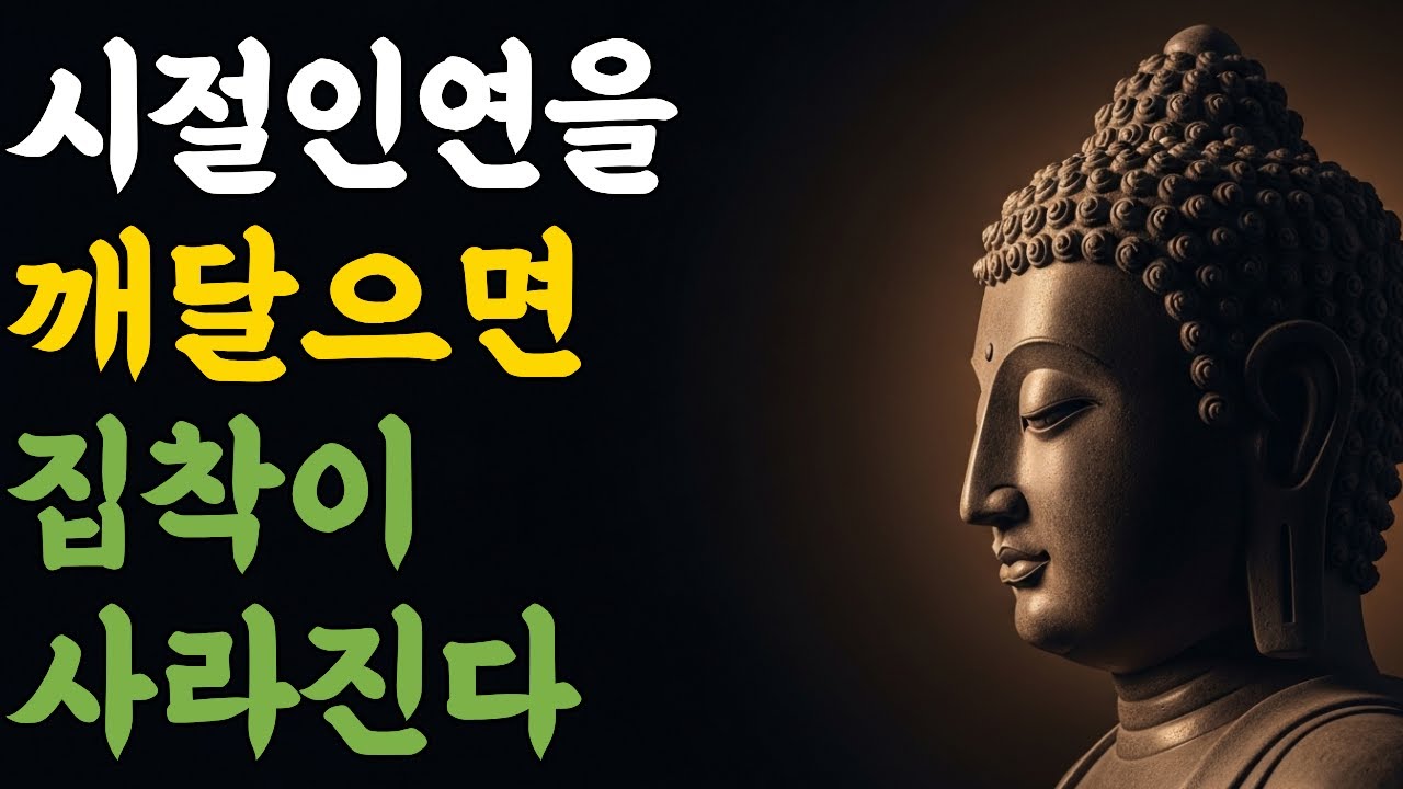 시절인연을 깨달으면 집착이 사라진다 | 부처님 말씀 | 마음숲걷기