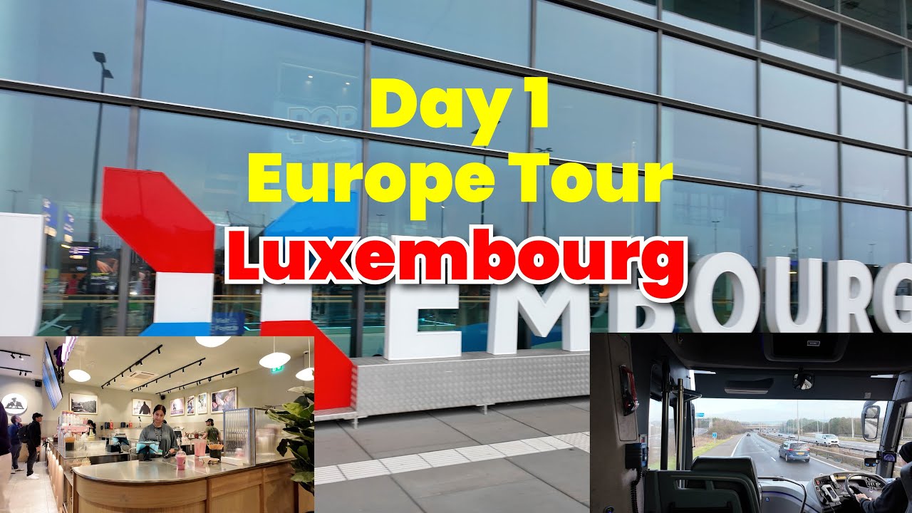 Europe tour started ||Day 1 to Luxembourg|| Best friend lai 13 years paxi vetiyo