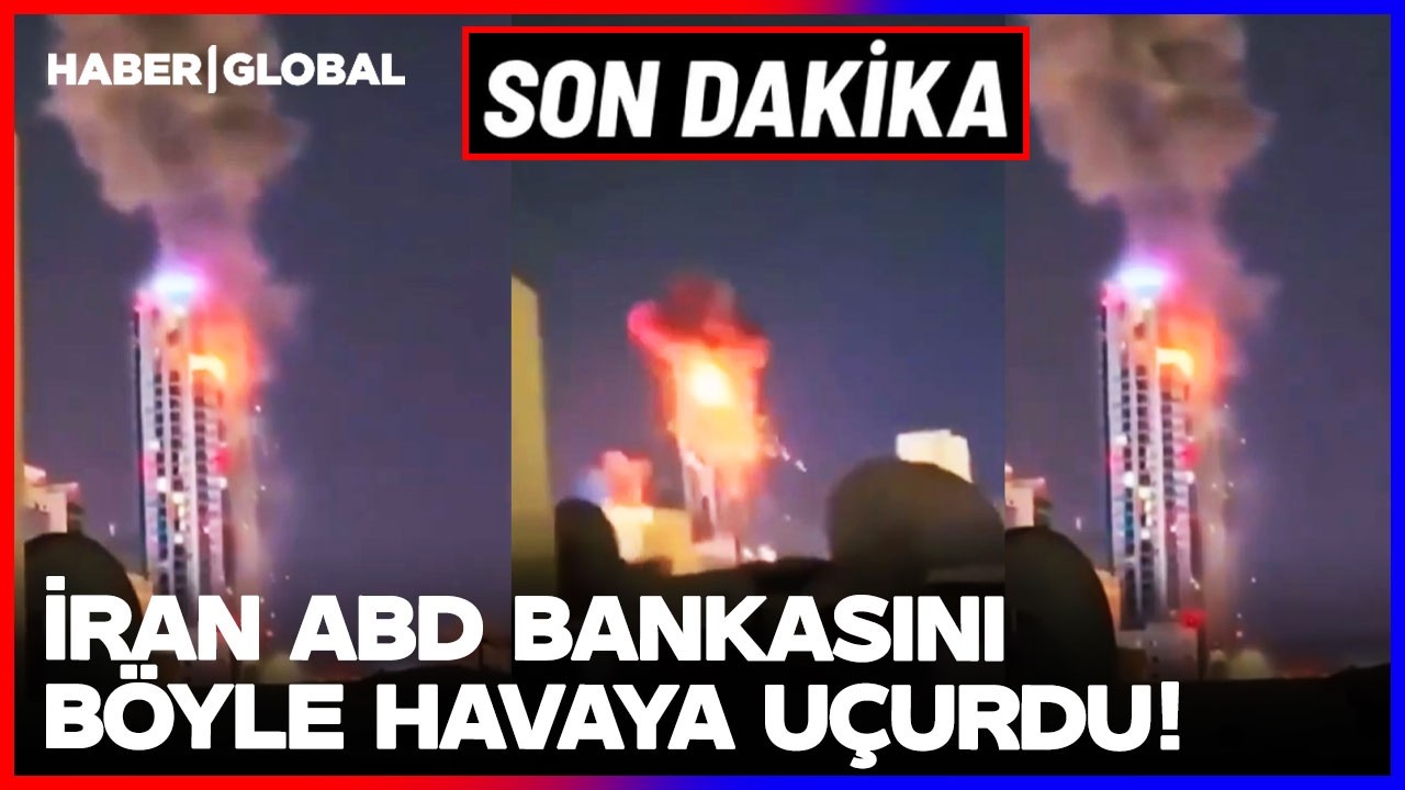 İŞTE SANİYE SANİYE O ANLAR! İRAN ABD'NİN DEV BANKASINI HAVAYA UÇURDU! Trump'a Dubai'de Büyük Darbe!