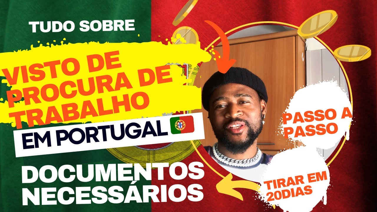 Guia completo : COMO tirar VISTO DE PROCURA DE TRABALHO EM PORTUGAL 🇵🇹 #angola #brasil #portugal