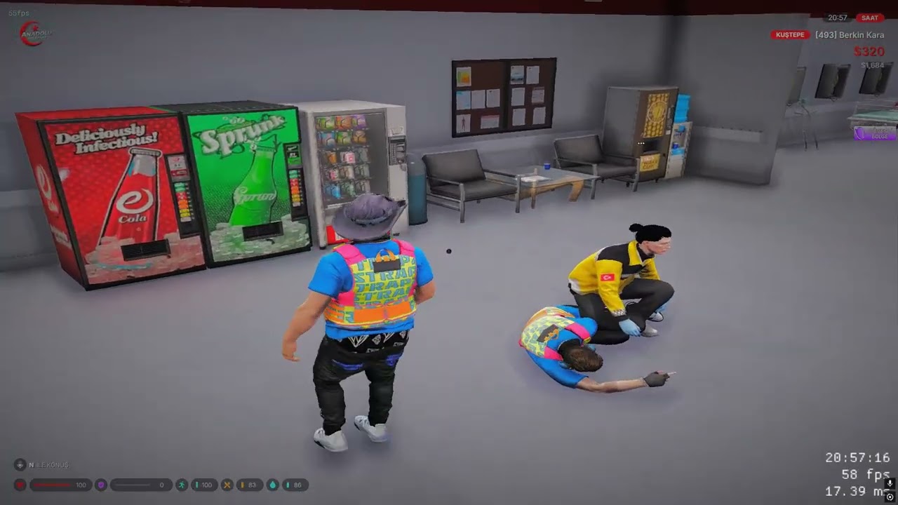 ANADOLU HARD RP KANKA YAA #fivem #gta5