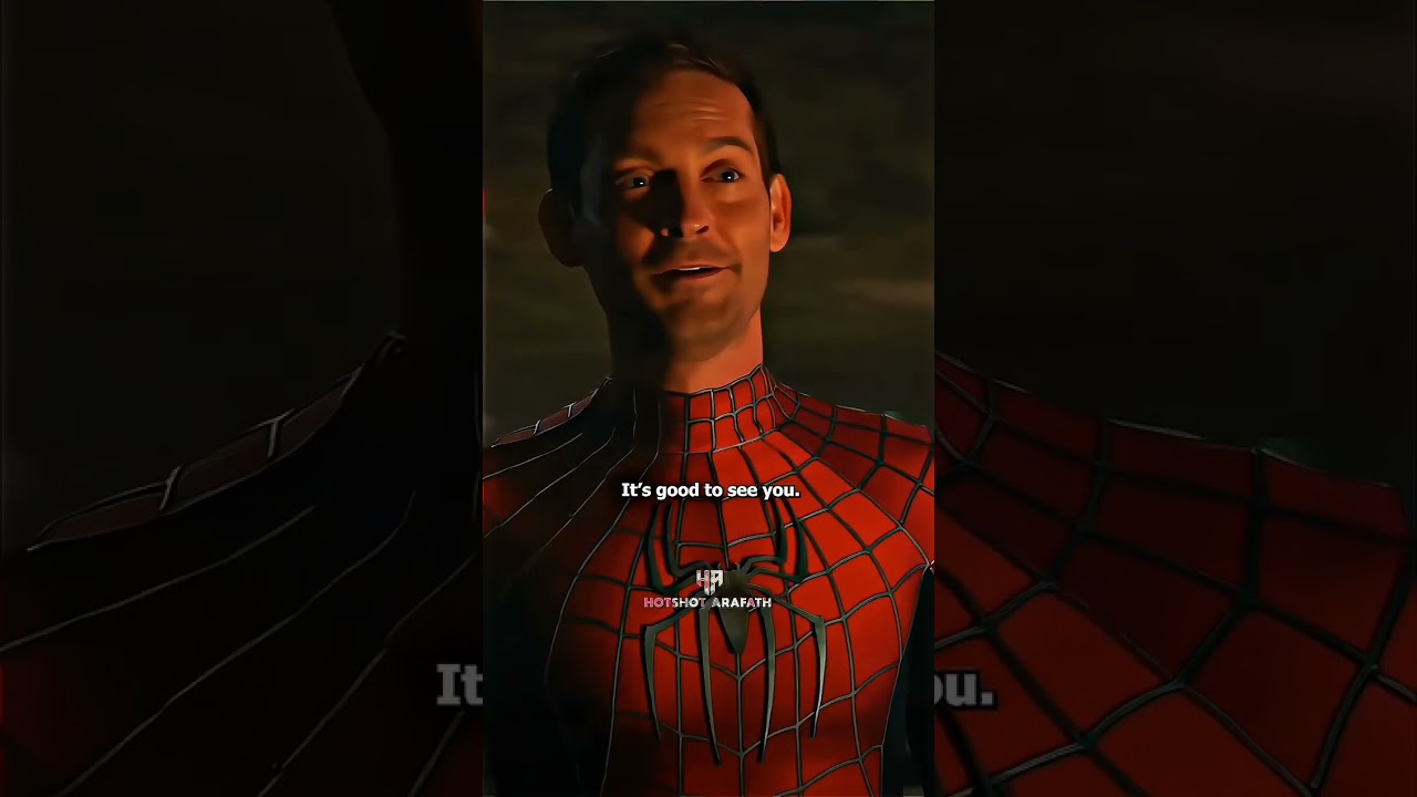 Spiderman No Way Home - Peter Parker Meets Dr Otto 🌟| 4K Status |#Shorts #tobeymaguire #peterparker