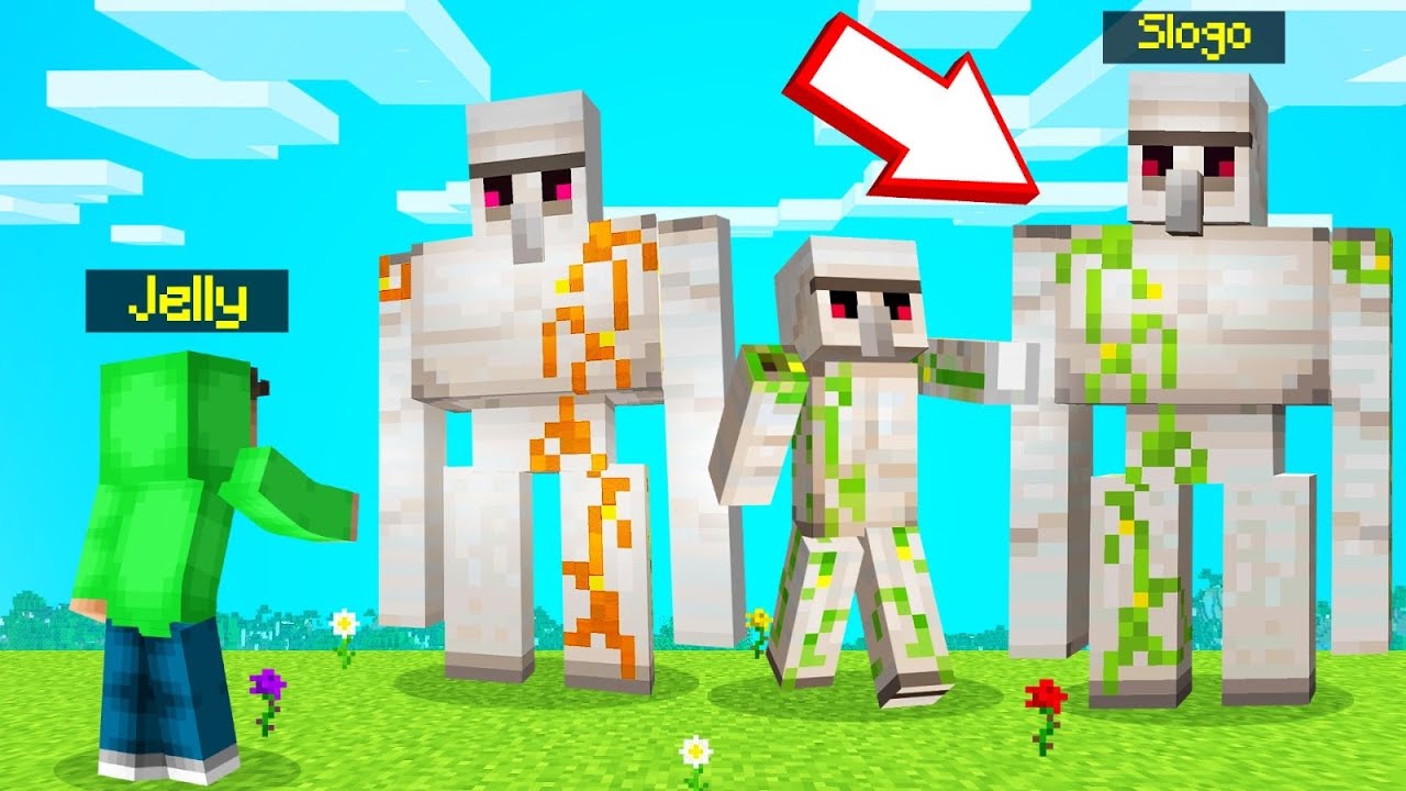 Which IRON GOLEM Is The REAL SLOGO?! (Minecraft Guess Who)