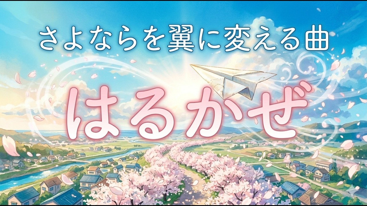 オリジナルソング♪さよならを翼に・・「はるかぜ」