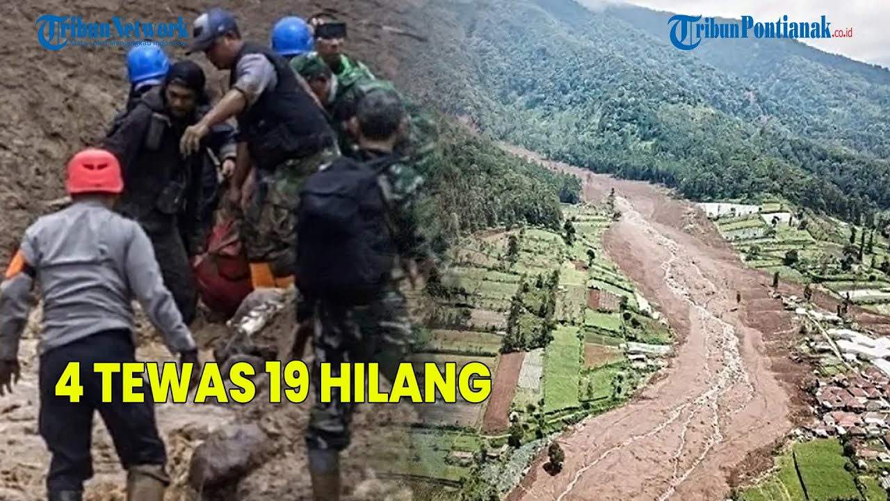 UPDATE❗ 23 PRAJURIT TNI TERTIMBUN LONGSOR CISARUA JAWA BARAT