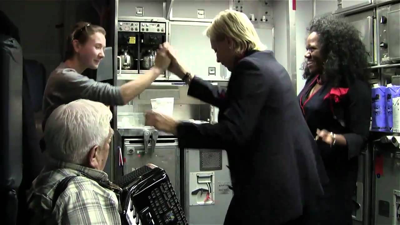 Delta flight 31. Moscow - New York. Jan. 17, 2011