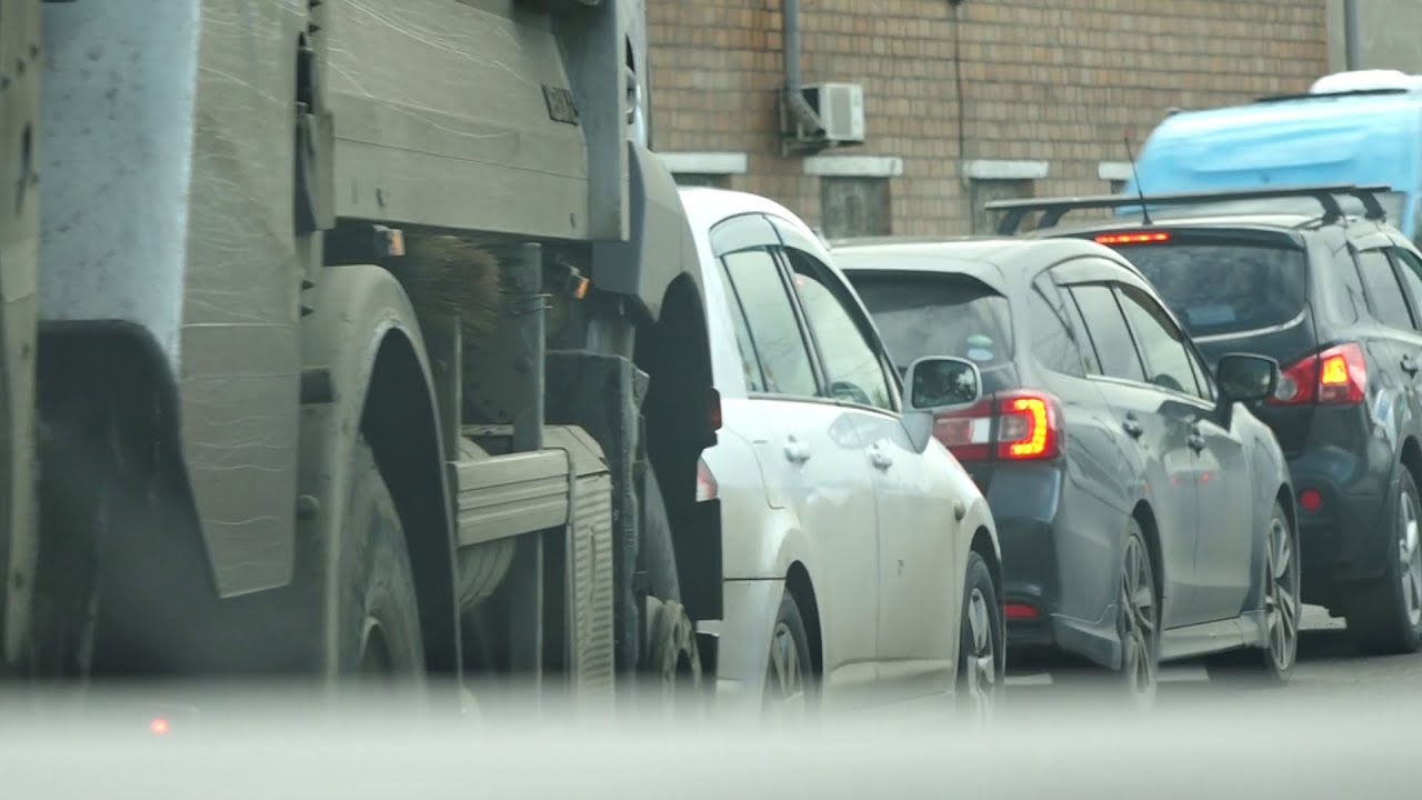 УЛ. ТАМБОВСКАЯ ВСТАЛА КОЛОМ ПОСЛЕ РЕМОНТА ПЕРЕКРЕСТКА