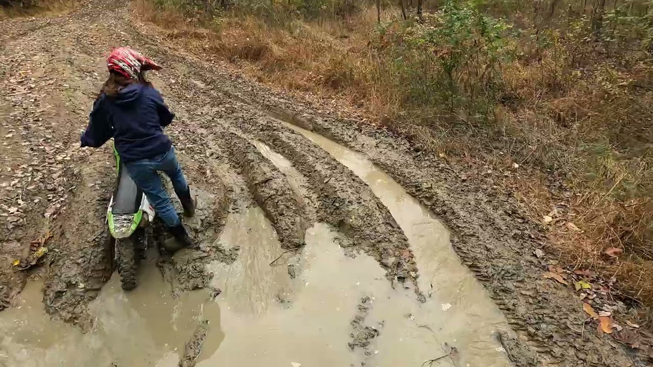 Bear Creek pt3 (up the big slippery hill)