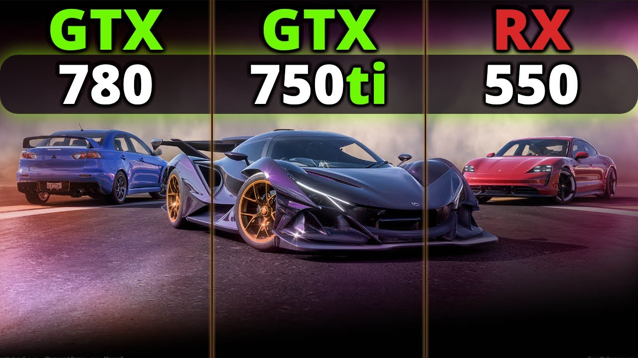 RX 550 vs GTX 750 Ti vs GTX 780 | Battle Of GPUs🔥