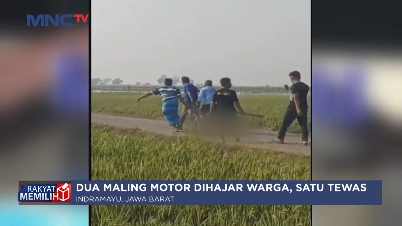 Kepergok Curi Motor, Dua Pelaku Curanmor di Indramayu Dihakimi Warga, 1 Tewas - LIM 07/09