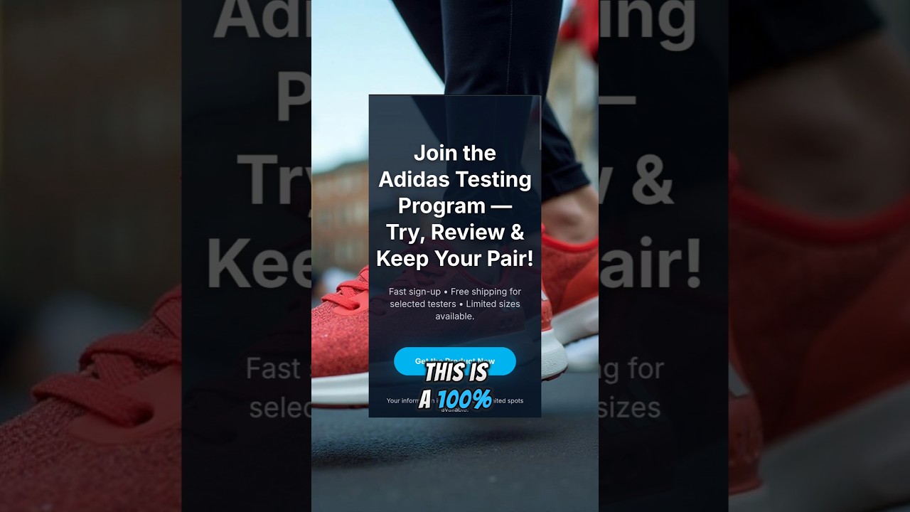 Free Adidas Shoes: Apply to These Official Testing & Review Programs #adidas #adidasfootball