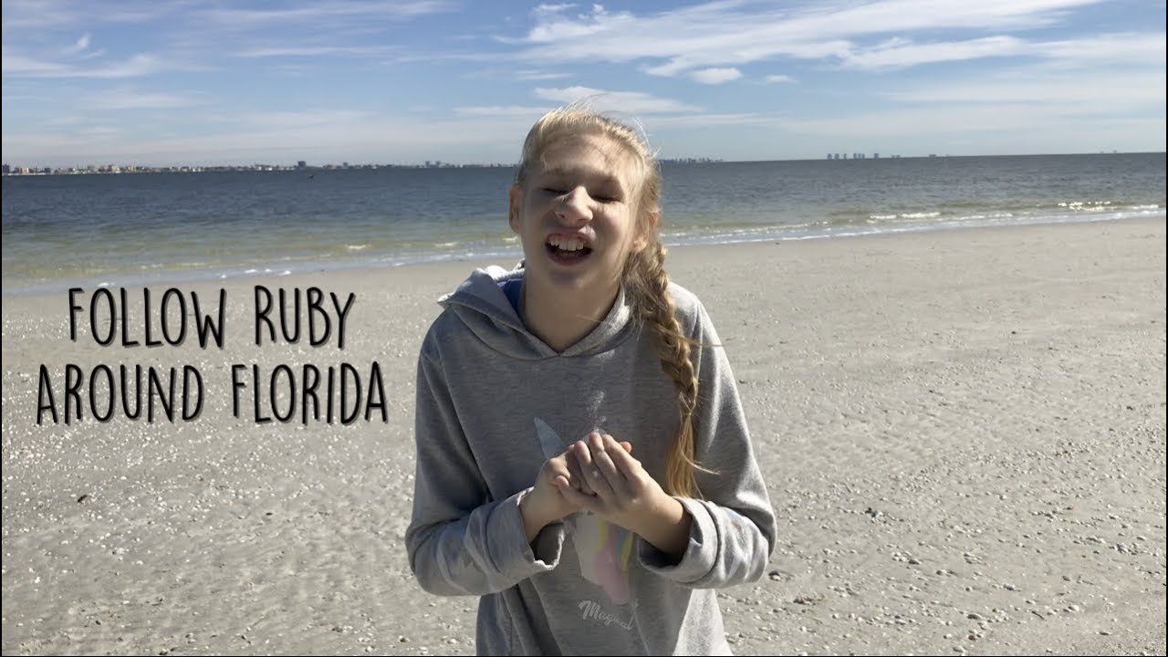Follow Ruby around Florida -- Making new family traditions!