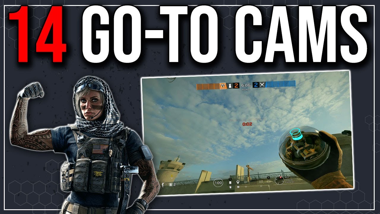 14 Go-To USEFUL Valkyrie Cameras On BORDER - Rainbow Six Siege Valk Spots