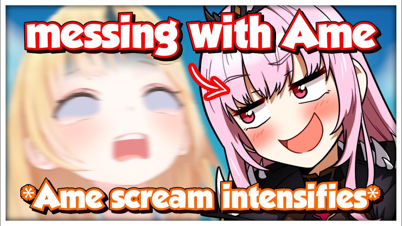 Just Ame Screaming in The Background While Calli Messing with Her