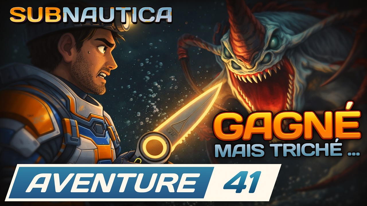 🤿 J’ai TUÉ le REAPER… mais c’est TRICHÉ 😐 ► SUBNAUTICA [E41]