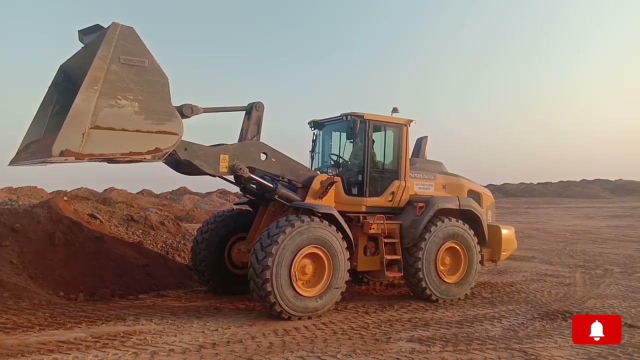 How to YouTube video|volvo L120H loader|volvo full work mining|volvo heavy|mining dump cleaning load