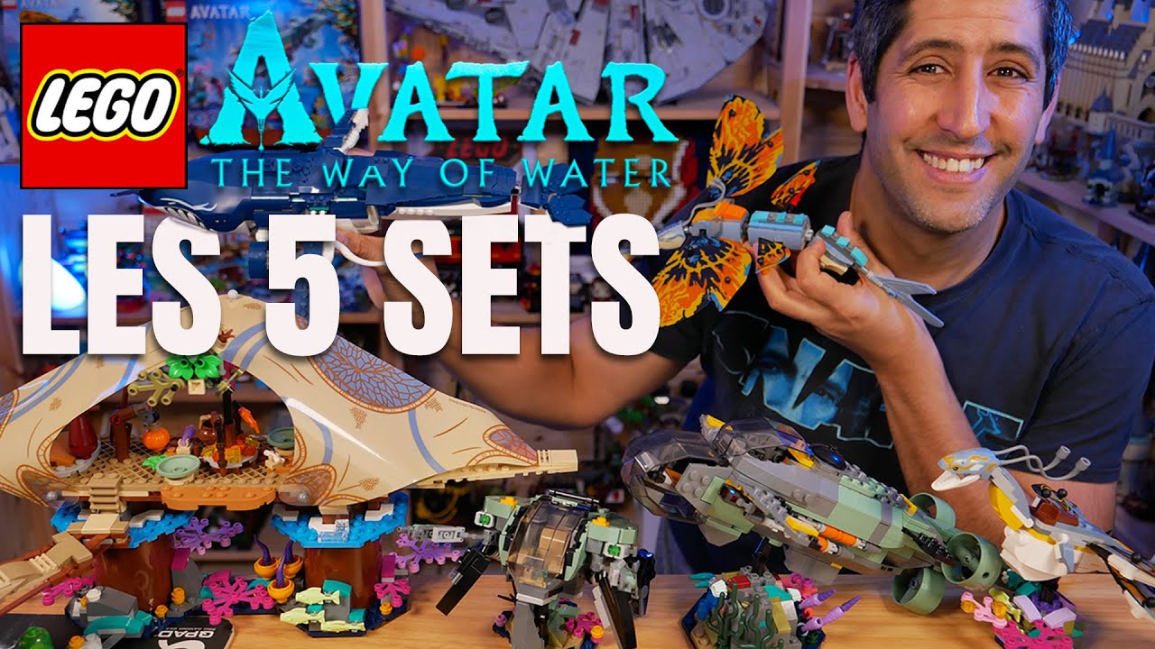 SETS LEGO AVATAR 2 : LEGO FAIT ALL IN! (Ils ont cramé tout le budget)