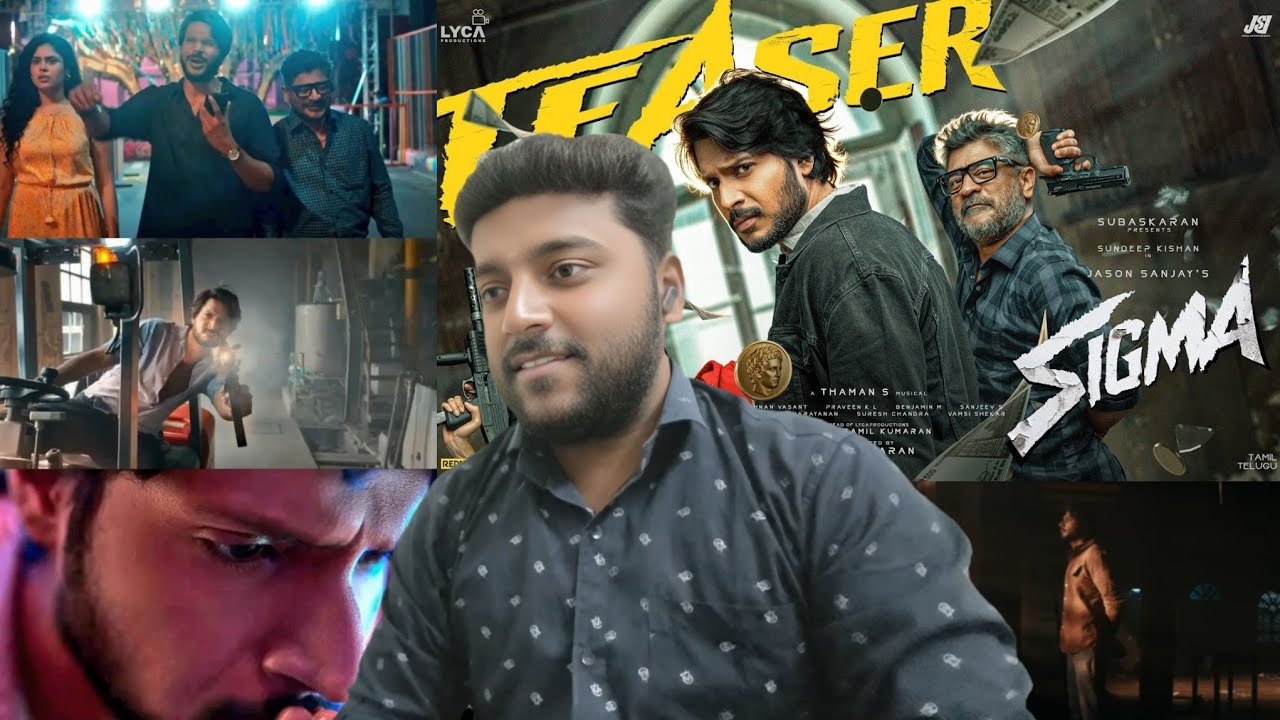 SIGMA Teaser (Reaction!!!) 😎🥳💥 Production Value vera level...😳💯🙆🏻