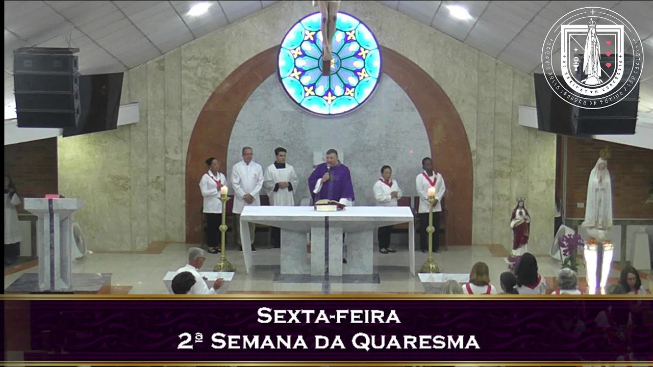 Via Sacra, Terço, Vésperas e  Missa - Sexta-feira da 2ª Semana da Quaresma - 06/03/26 - 17h00