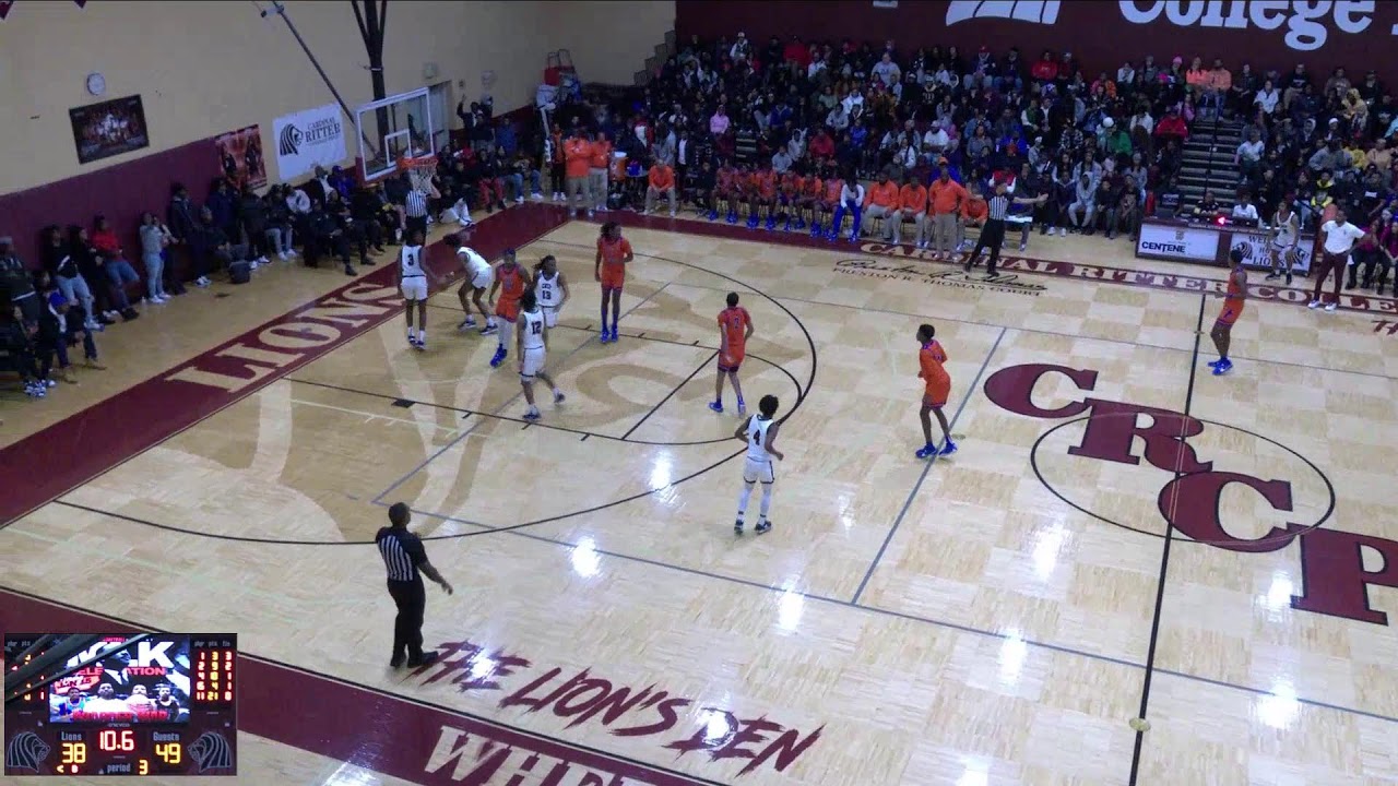 Cardinal Ritter vs East St. LoCardinal Ritter vs East St. Louis High School Boys' Varsity Basketball