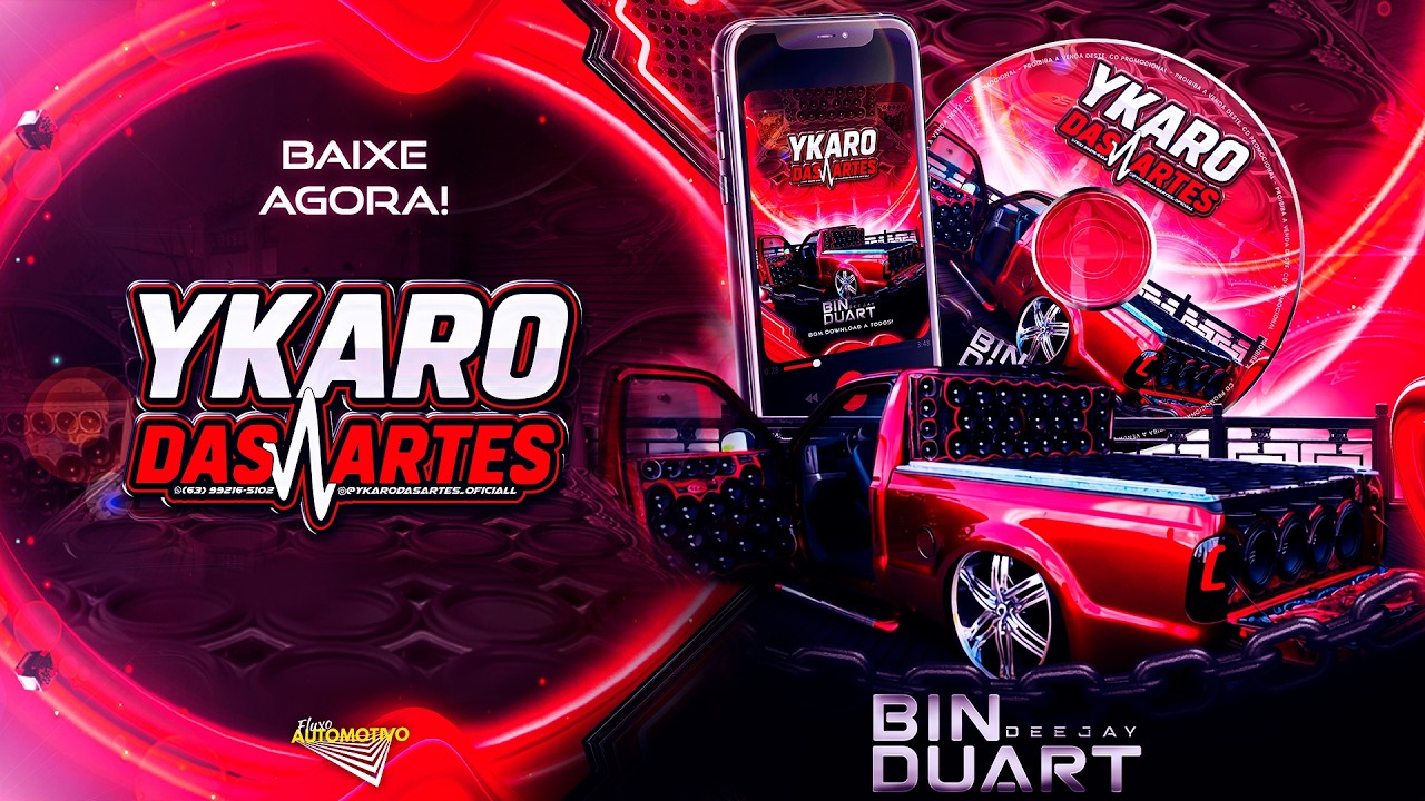 CD Ykaro das Artes - Sertanejo e Modão 2026 - DJ Bin Duart