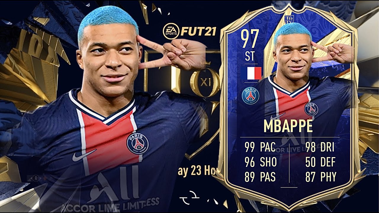 FIFA 21: KYLIAN MBAPPE 97 TOTY PLAYER REVIEW I FIFA 21 ULTIMATE TEAM