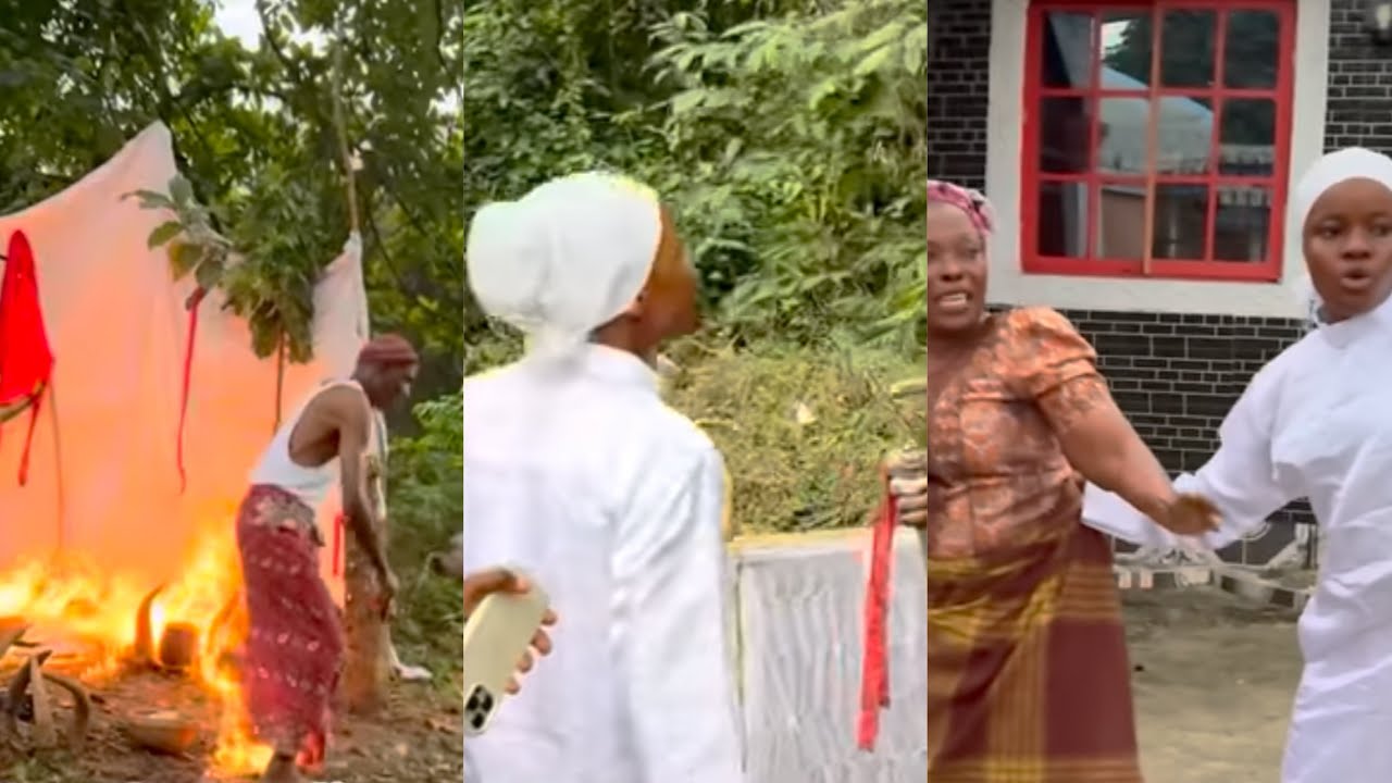 UNBELIEVABLE,NHASTYJEE AND PROPHETESS FINALLY USE KING TOM FOR MONEY R!TUAL,IMAGINE WHAT HAPPENED 