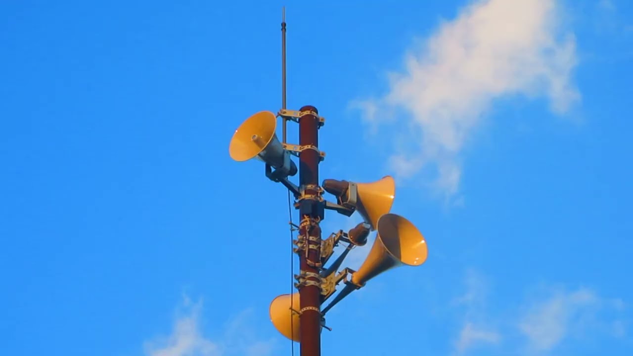 防災行政無線チャイム 佐賀県小城市『夕焼け小焼け』17時