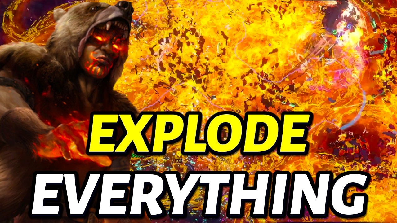 [PoE 3.28] Explode EVERYTHING on a 15 Divine Budget - Blade Vortex Chieftain