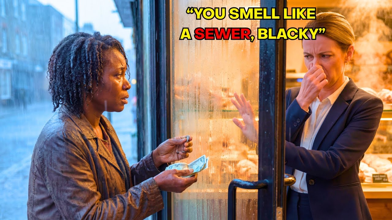 Homeless Black Woman Refused at Bakery, Next Day She Buys the Entire Chain...