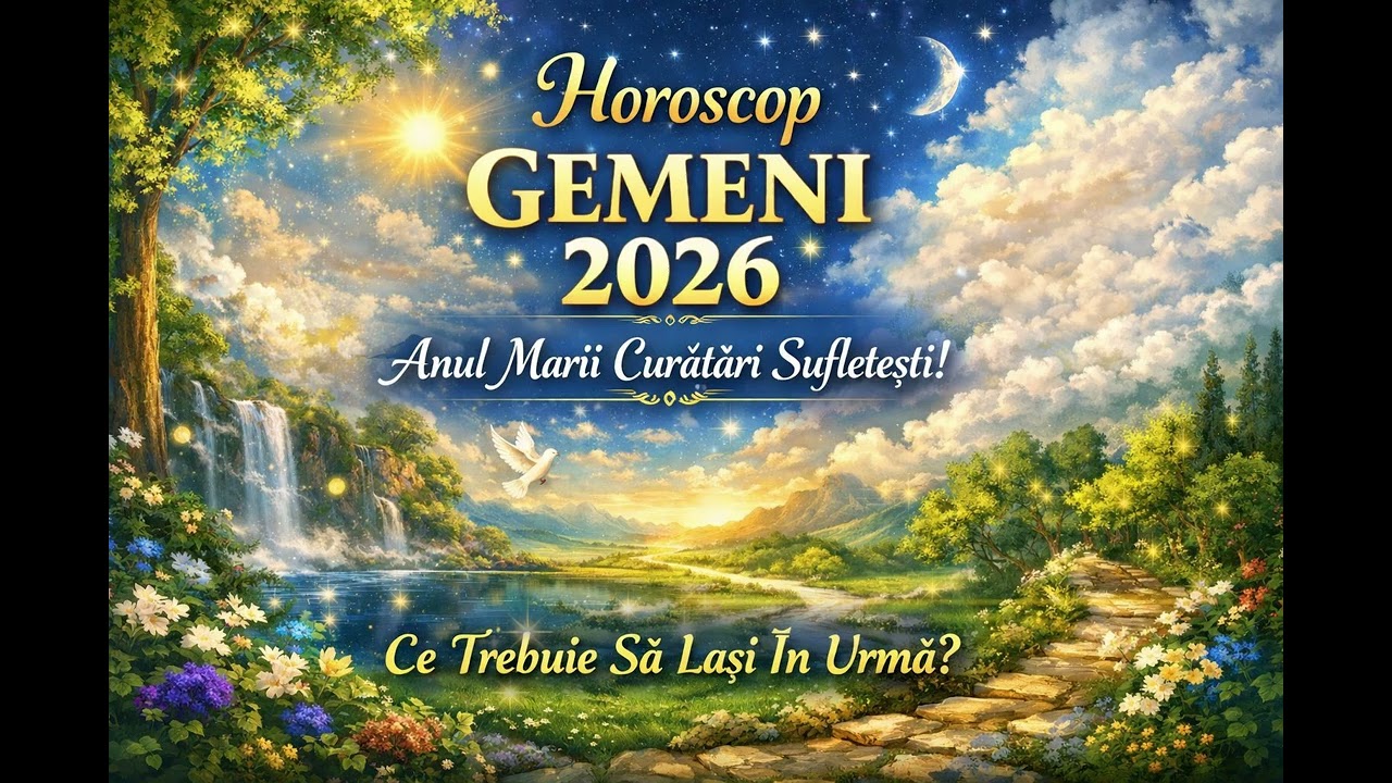 ♊Horoscop GEMENI 2026-Anul Marii Curatari Sufletesti! Ce Trebuie Sa Lasi In Urma?