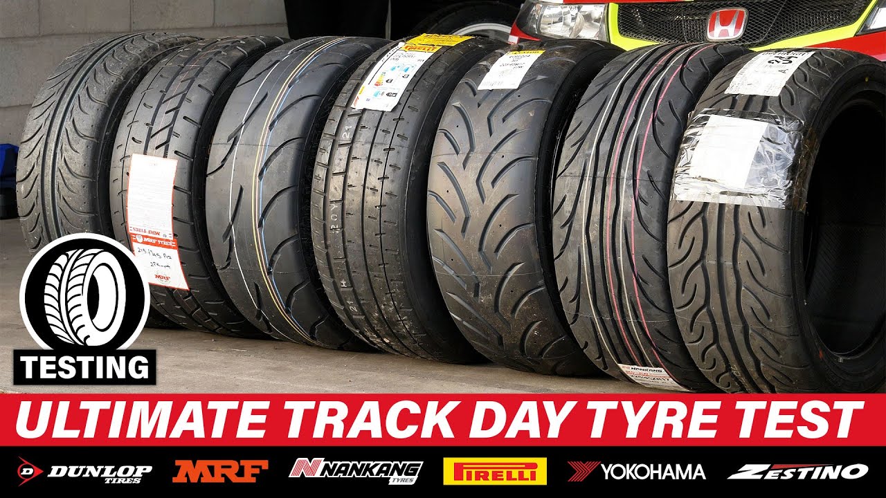 Лучший тест шин для трек-дня! (2021) — Dunlop, MRF, Nankang, Pirelli, Yokohama, Zestino!