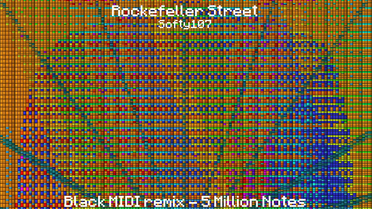 [Black MIDI] Rockefeller Street - 5 Million Notes