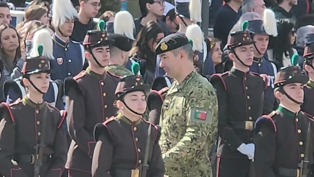 Despedida Militar ao Presidente Marcelo Rebelo de Sousa em Braga