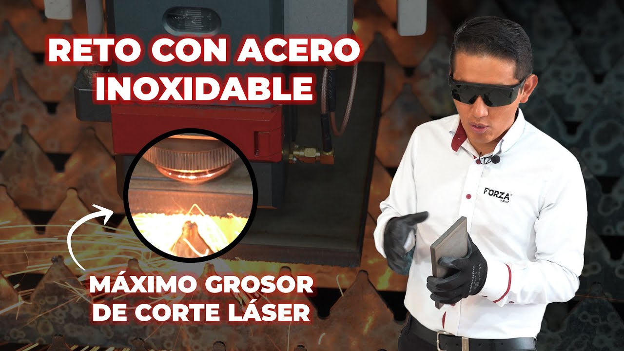 Cortar acero inoxidable | Reto de corte máximo grosor | 1500 W y aire comprimido