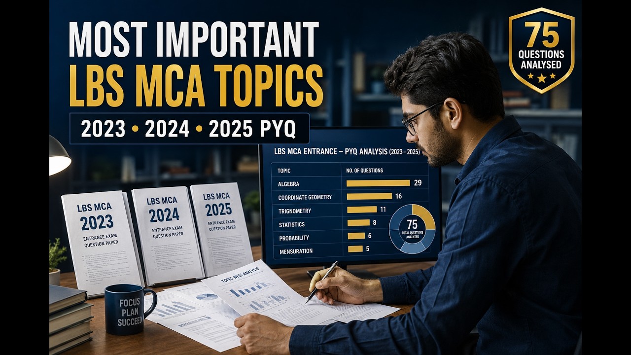 29 Questions Came From ONE Topic! | LBS MCA PYQ Analysis (2023-2025)