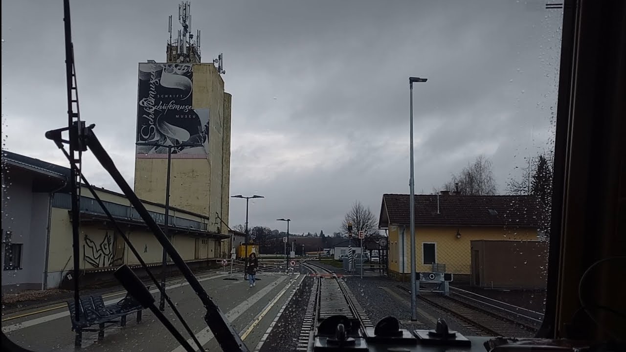 Führerstand's Mitfahrt im ÖBB 5047