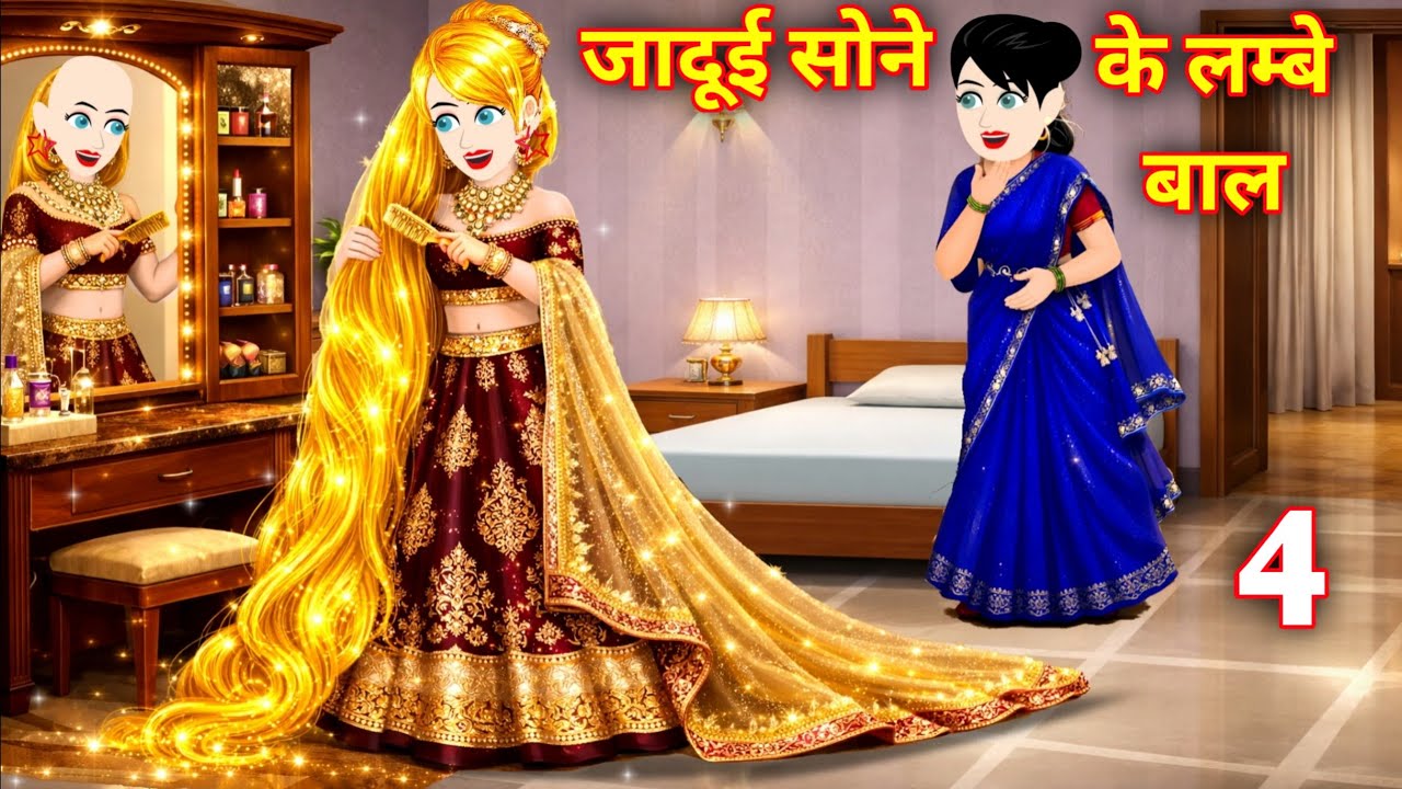 Sone Ke Jadui Lambe Baal – Part 4 | सोने के जादुई लंबे बाल | Hindi Fairy Tale | Magical Story
