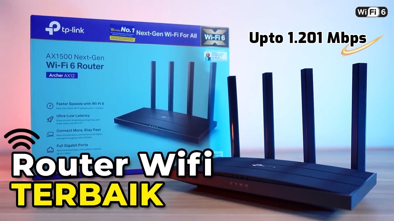 5 Rekomendasi ROUTER Wifi TERBAIK 2026 Koneksi Internet STABIL!