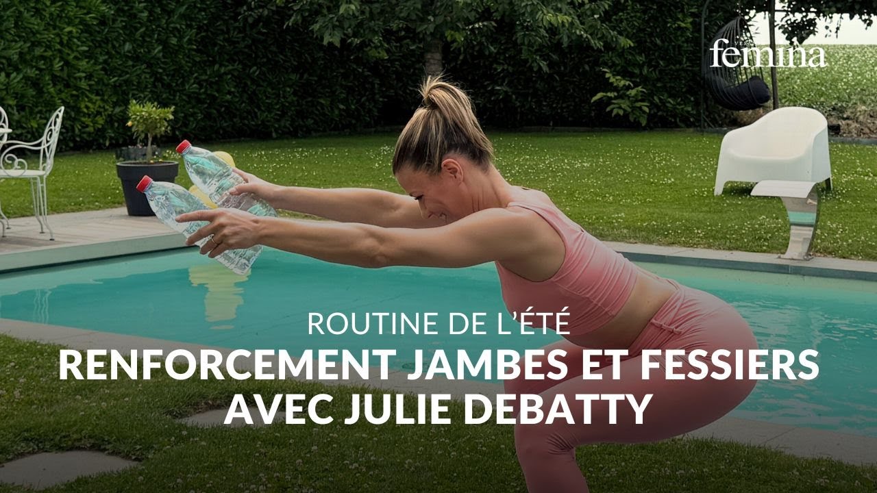 Renforcement des jambes et des fessiers avec Julie Debatty