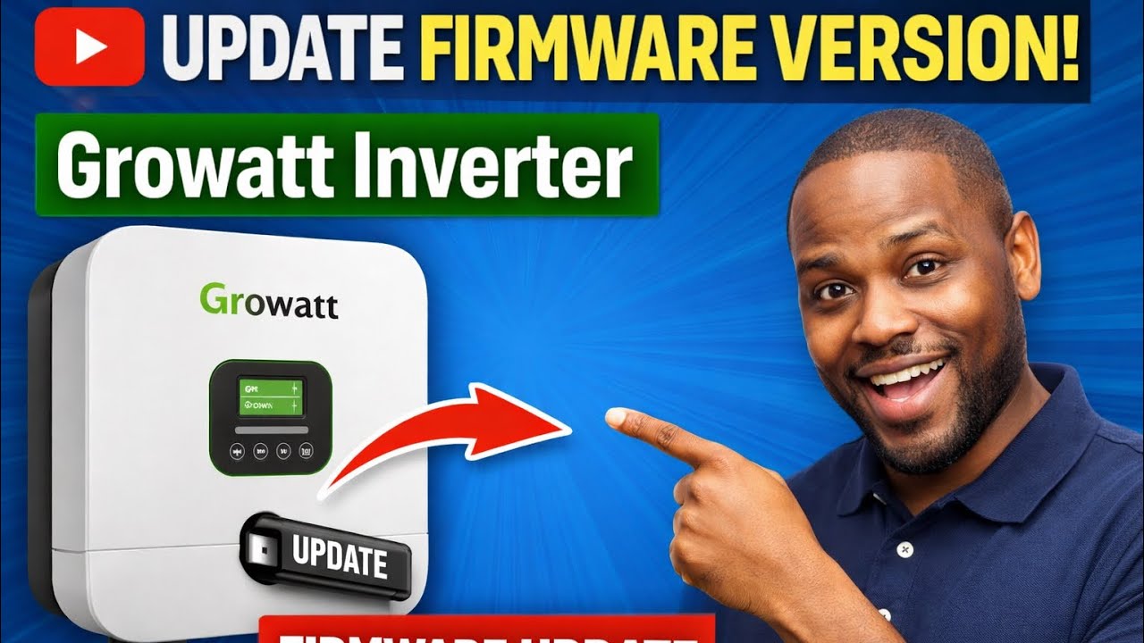 Growatt Inverter 12000ES Firmware Update ||Easy Step-by-Step Tutorial ||