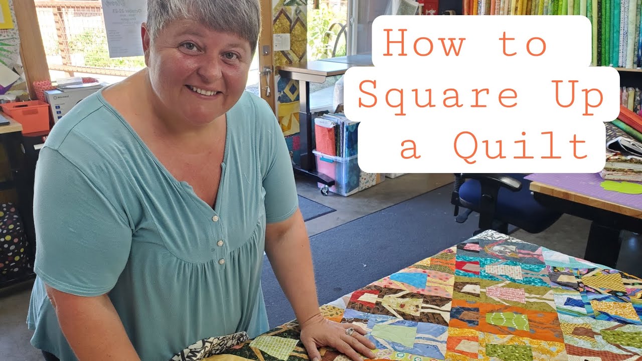 Squaring up a quilt...how to guide