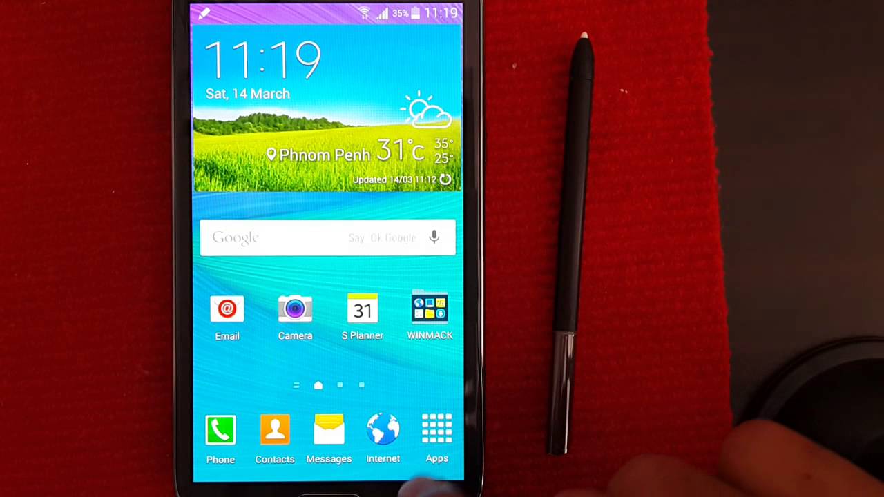 SHV-E250K Official Ported Note 4 by WINMACK.COM