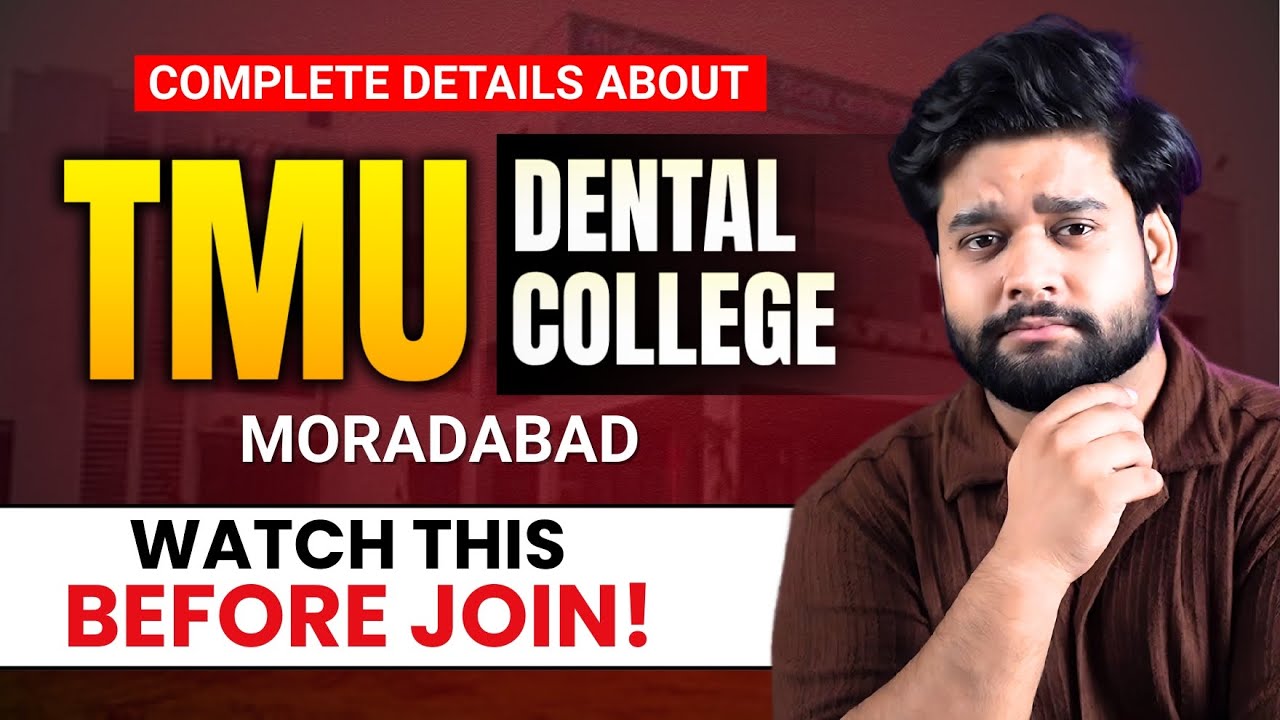 Teerthanker  Mahaveer Dental College Moradabad 🦷 BDS की पूरी सच्चाई | Fees, Hostel, Placement 2025